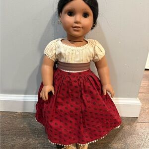 Josephina American girl doll for Classic Doll with Red Dress